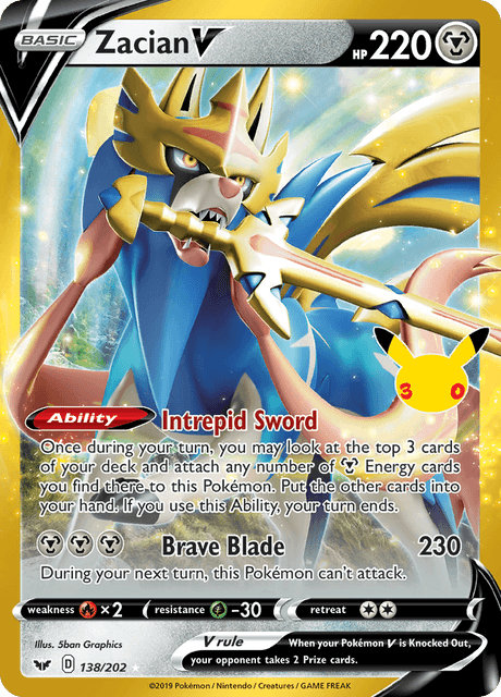 Zacian V - 30C 138