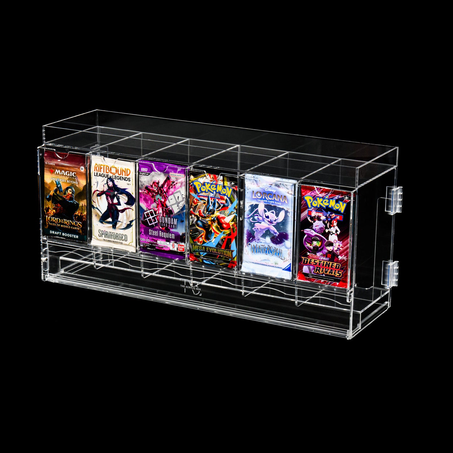 Acrylic Pack Dispenser 6-Slot