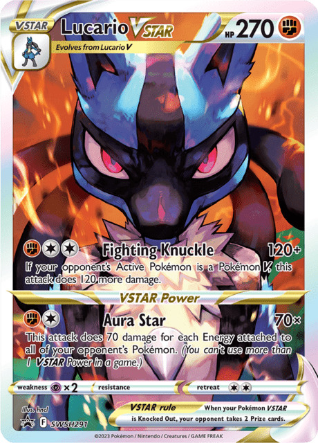 Lucario VSTAR - SP SWSH 291 (Sealed)