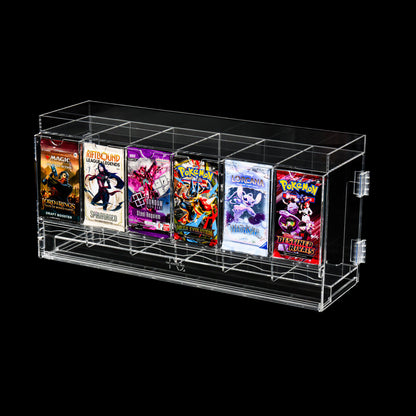 Acrylic Pack Dispenser 6-Slot