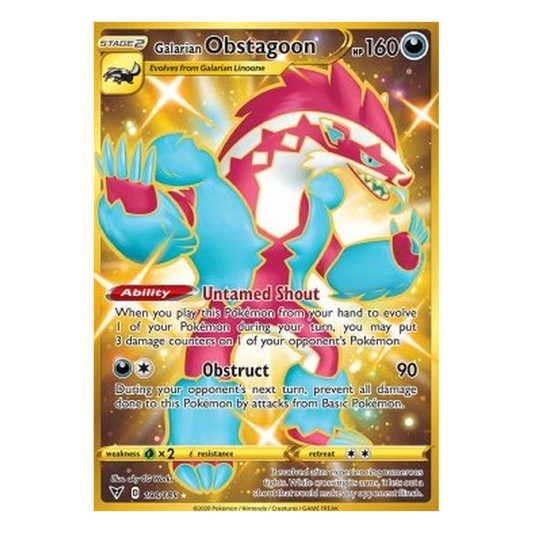 Galarian Obstagoon - VIV 198