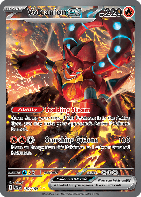 Volcanion Ex - JTG 182