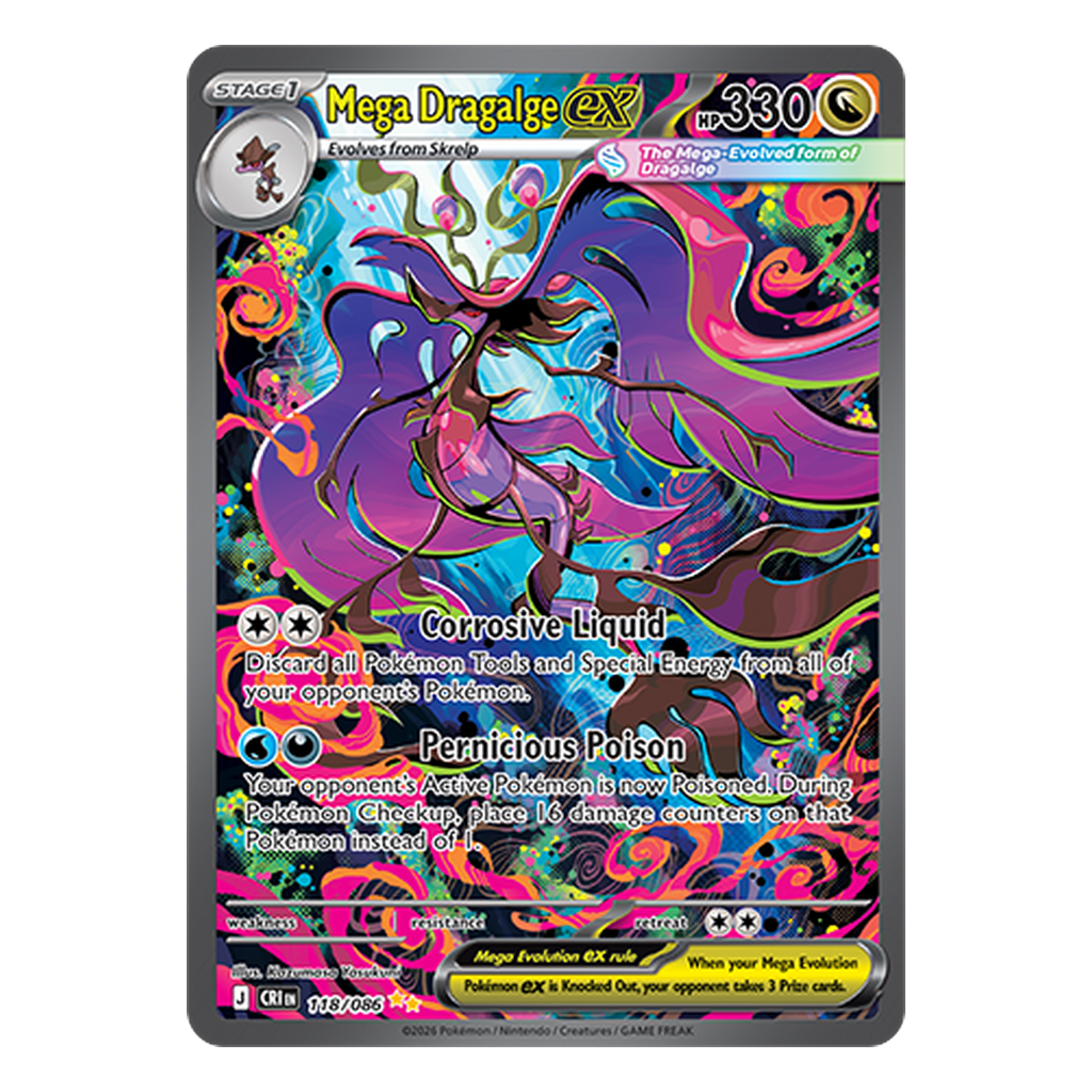Mega Dragalge Ex - CRI 118