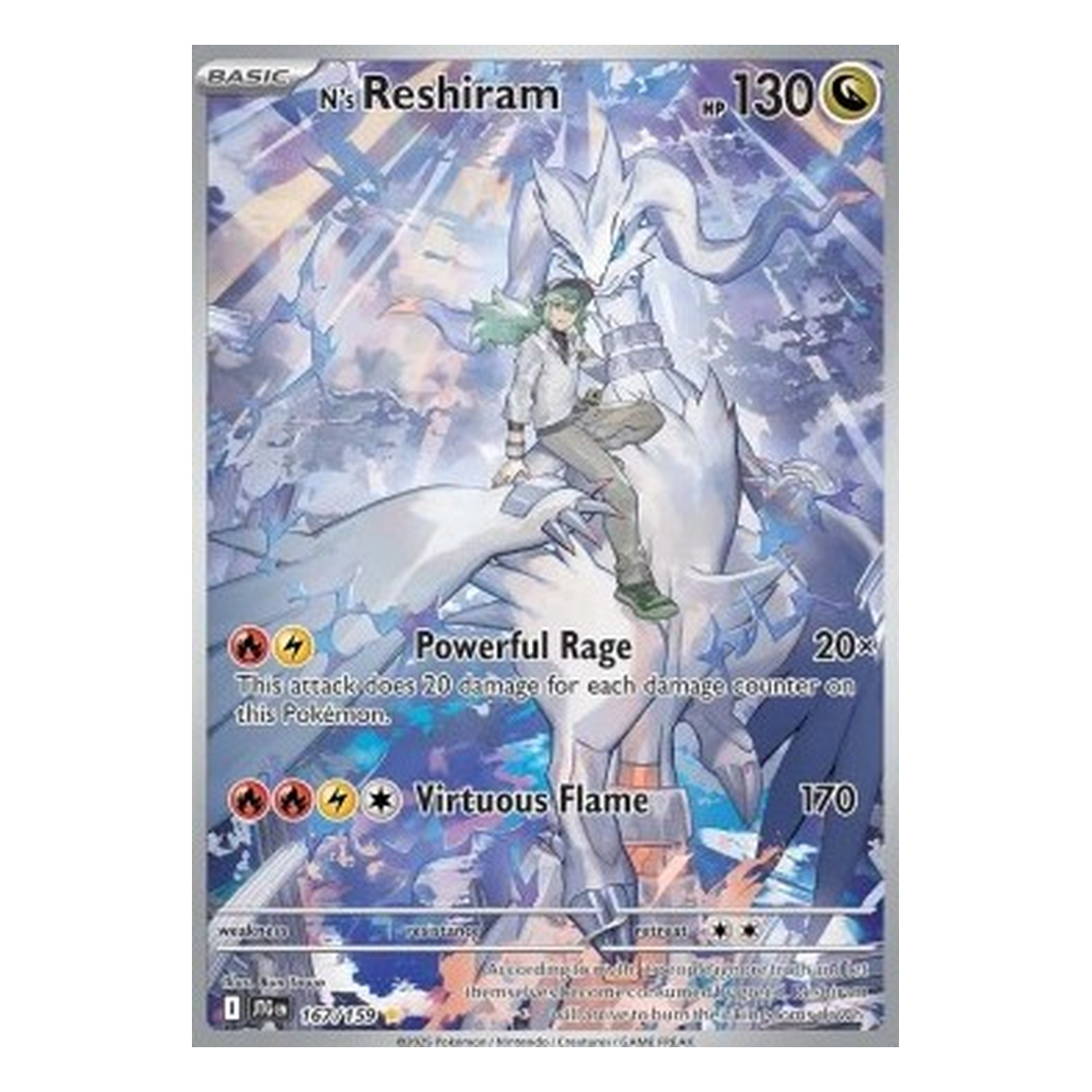 N's Reshiram - JTG 167