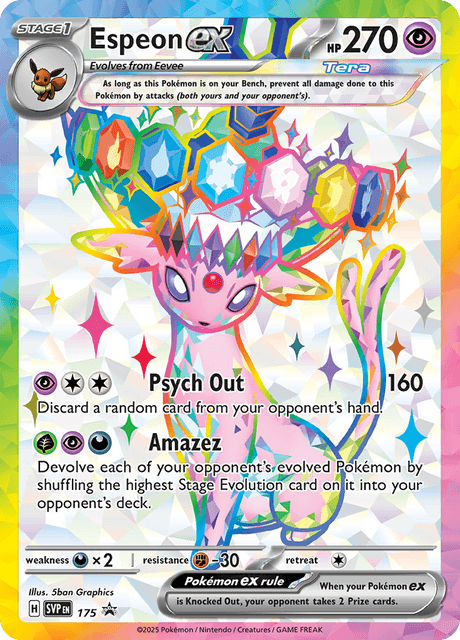 Espeon Ex - SVP 175