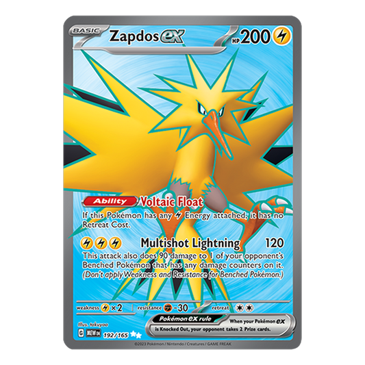 Zapdos Ex - MEW 192